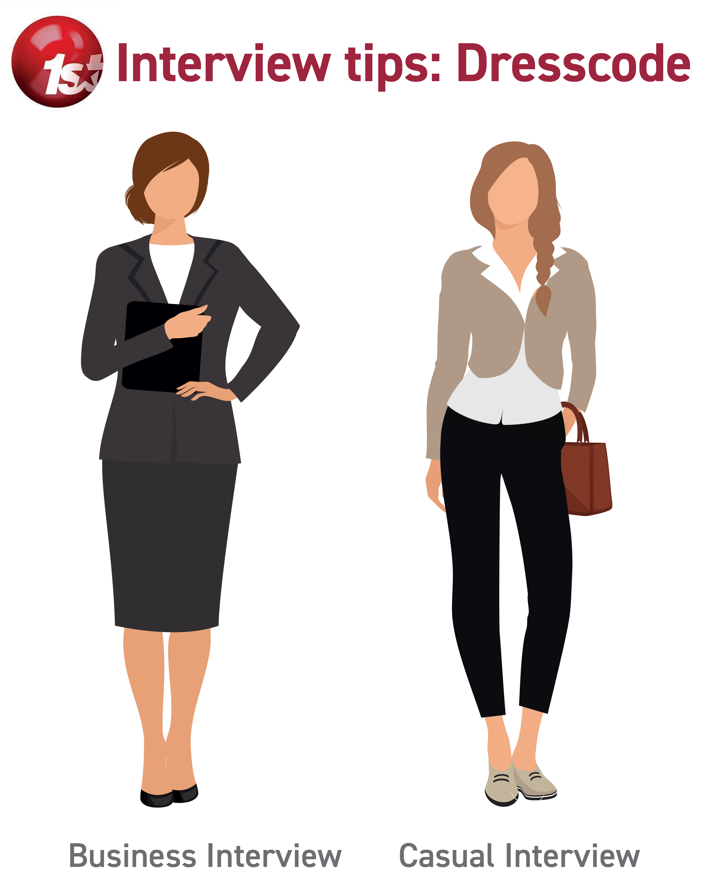 Interview dress code clearance for female images